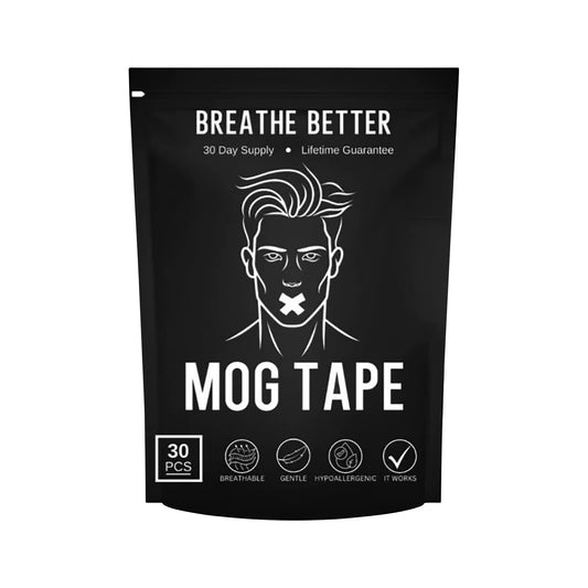 Mog-Tape Anti-Snoring Strips for Comfortable Sleep Gentle, Breathable, and Effective Solution for Restful Nights