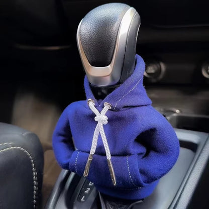 Gear Shift Mini Hoodie Cover Shift Cover Gear Handle Decoration Fits Manual Automatic Universal Car Shift Lever Interior Decor