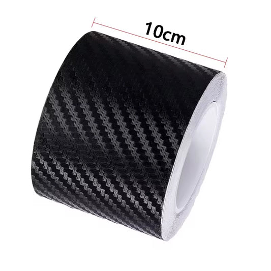 3/10M Carbon Fiber Car Stickers Auto Door Threshold Trunk Protective Strip anti Scratch Tape Waterproof Decal Car Accessories