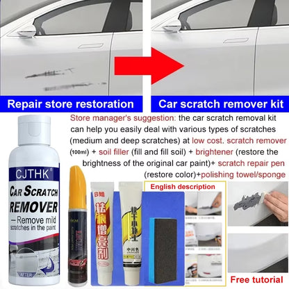 Car Scratch Remover Paint Care Tools Auto Swirl Remover Scratches Repair Polishing Auto Body Grinding Compound anti Scratch Wax