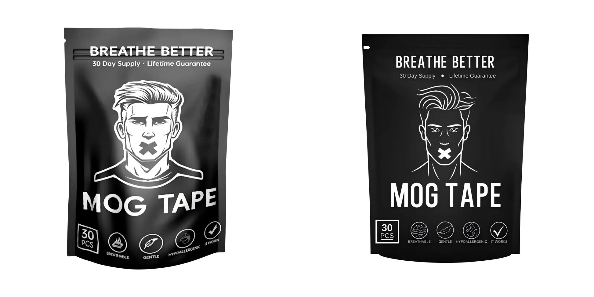 Mog-Tape Anti-Snoring Strips for Comfortable Sleep Gentle, Breathable, and Effective Solution for Restful Nights