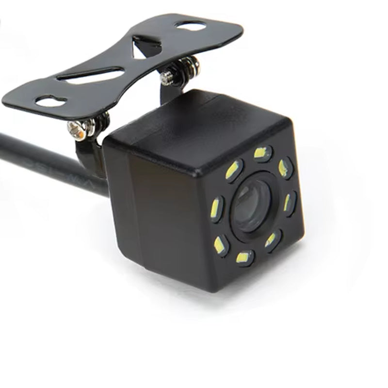 Car Rear View Camera 8 LED Night Vision Reversing Auto Parking Monitor CCD Waterproof HD Video