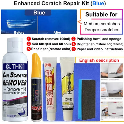 Car Scratch Remover Paint Care Tools Auto Swirl Remover Scratches Repair Polishing Auto Body Grinding Compound anti Scratch Wax